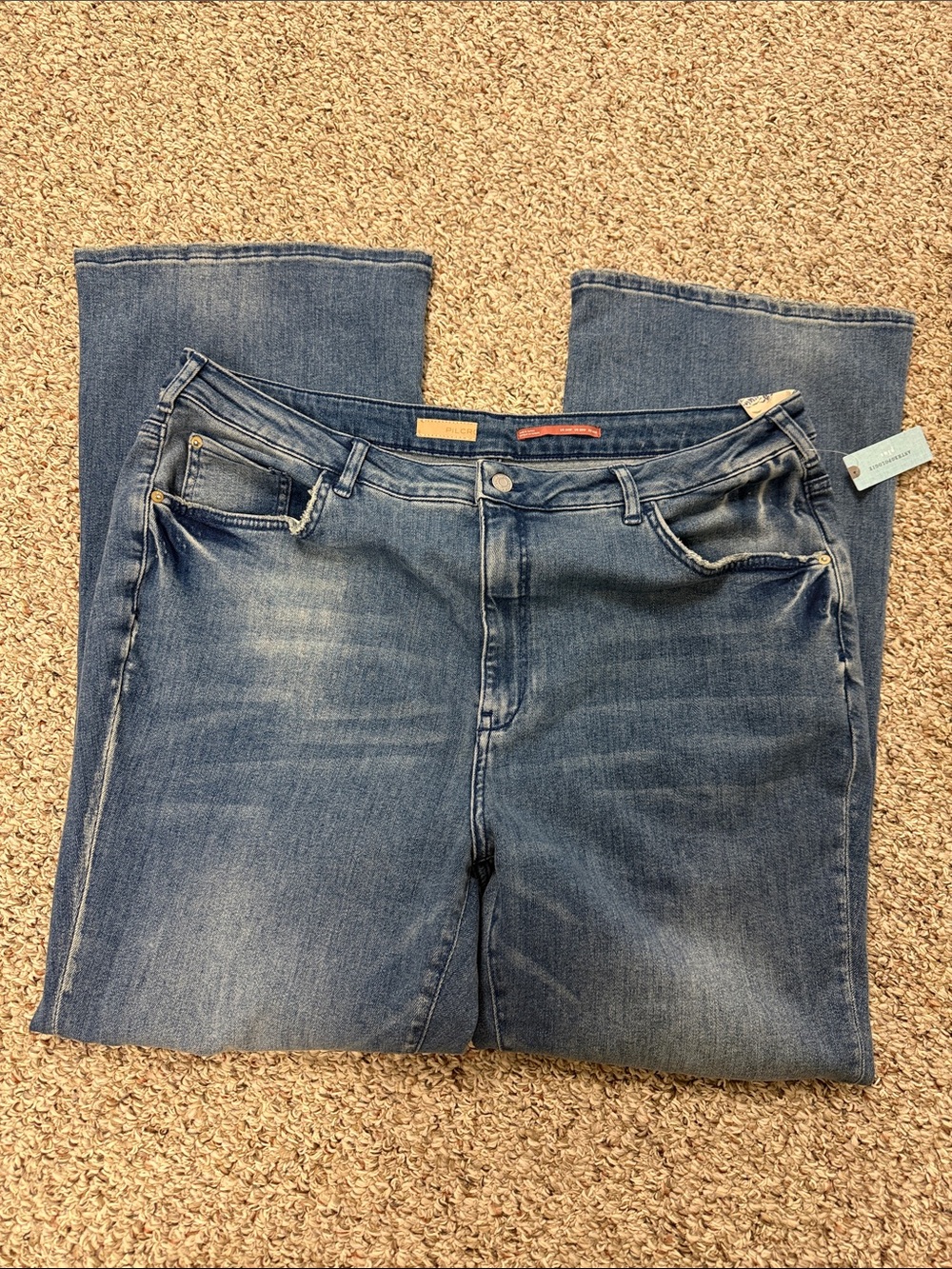Anthropology Plus Pilcro Women's Jeans - Mid Wash